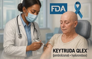 FDA approved KEYTRUDA QLEX subcutaneous cancer injection Merck’s latest innovation effective cancer 
