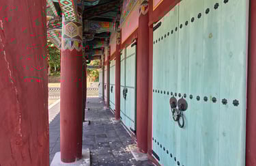 Architectural features of Sungmokjeon Shrine