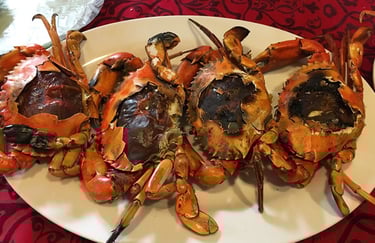 double skinned crabs