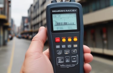 Consultant advising a business team during a workplace safety inspection.
