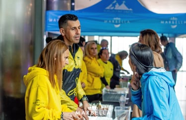 Recogida de dorsales Sierra Blanca Rangers