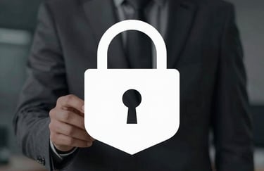 a icon that means and conveys cybersecurity