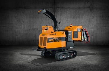 Jaudīgākais zaru smalcinātājs FORST TR6D 42 ZS dīzeļdegviela