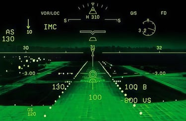 Nightvision aircraft UI reference