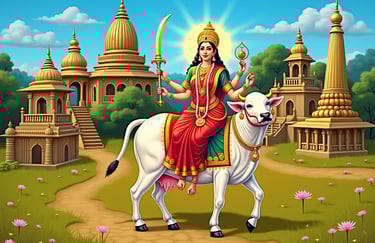 Navratri 1 day - ma shailputri