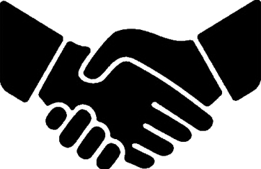 Handshake icon for the value: A True Partnership.