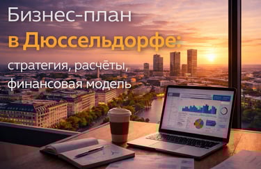 Business plan development and financial modeling for companies in Düsseldorf, Germany