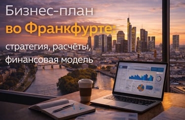 Business plan development and financial modeling for companies in Frankfurt am Main, Germany