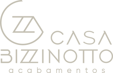 Um logotipo para uma empresa que é Casa Bizzinotto Acabamentos