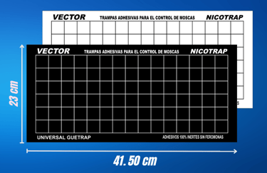 laminas adhesivas universal glued para capturar moscas
