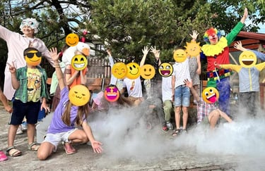 Žaidimų ir žinių mokykla, darželio išleistuvės, programa darželio išlaistuvėms
