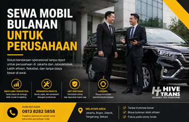 Sewa Mobil Bulanan Perusahaan