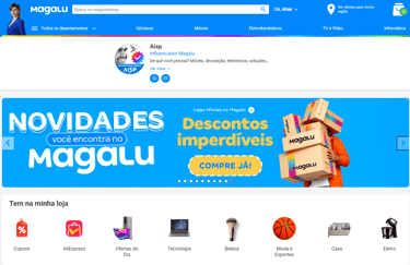 magalu e magazine aisp