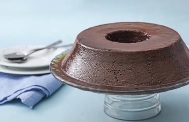 Pudim - de - chocolate - com - leite - condessado