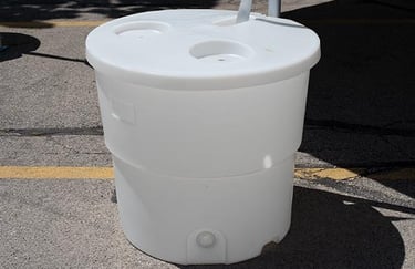 water bucket used for anchoring