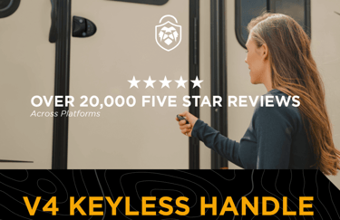 RVLOCK V4 keyless entry system, an example of Smart home technology adapted for RVs 2025