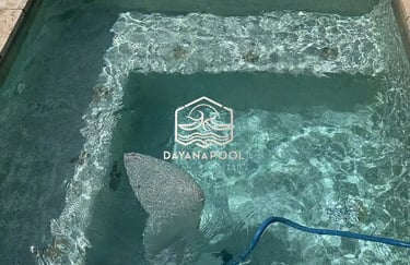 kolam renang batu alam hujau garapan dayanapool
