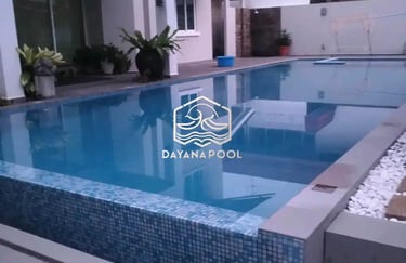 kolam renang minimalis buatan dayanayanapool di cirebon