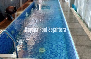 kolam renang minimalis dan sederhana cocok untuk lahan terbatas