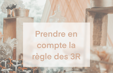Prendre en compte la règle des 3R