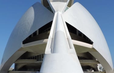 "Diseño futurista del Palacio de las Artes Reina Sofía