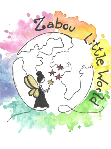 logo fait main artiste illustratrice française Zaboulittleworld 