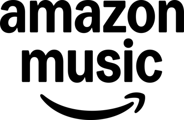 Black Amazon Music Logo, transparent background