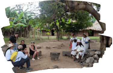 Indigenous tour at Sierra Nevada de Santa Marta Colombia