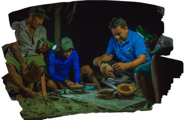Pesca artesanal rio Don Diego Santa Marta Magdalena