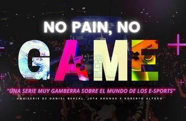 Documento de venta de la serie NO PAIN, NO GAME. Tratamientos publicitarios, dossier comercial