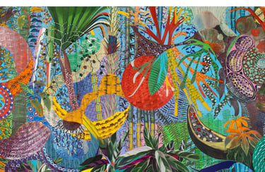 Luiz Zerbini Siamo Foresta, 2023