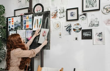 Ambiente criativo, aonde a economia criativa e viva.