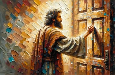 jesus knocks on door