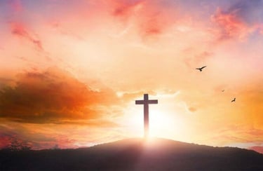 Cross and light