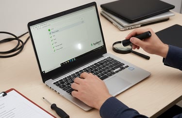 Revision de laptop Sysland Quito