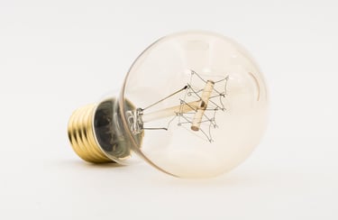 idea - yellow bulb