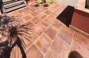 terre cuite extérieur rustique