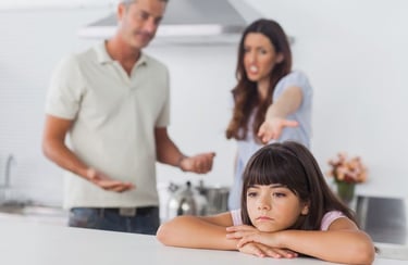 parents argue over kid