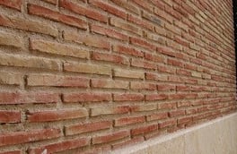 Briquettes mur exterieur