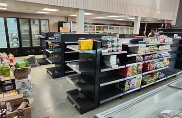 Estanterías góndolas para minimarket