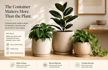 living room decor plants grouped in odd numbers with indoor plants in living room.