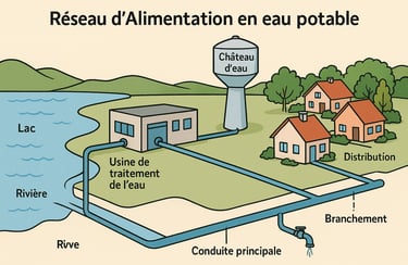 Alimentation eau potable 
