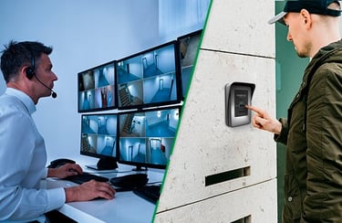 Instalación de cámaras de videovigilancia en comunidad de vecinos por A4 Sicma