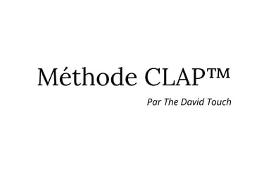 Méthode développé par David FANTAISIE - The David Touch