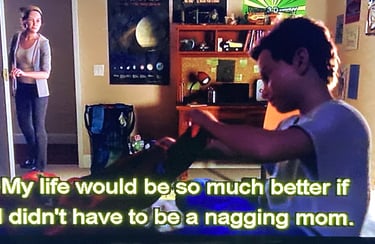 Mars Needs Moms - Mom's a Nag?