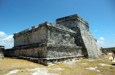 Tulum, Mexico - Tulum National Park, Mayan ruins