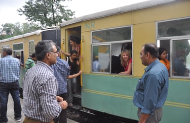 Kalka - Shimla Toy train, Shimla, Himachal Pradesh, India