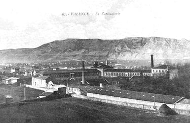 La cartoucherie de Bourg-lès-Valence dans la Résistance