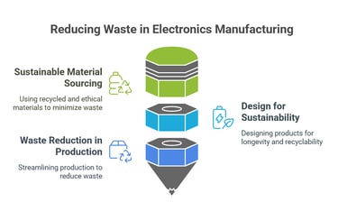 reduce waste in electronics manufacturing