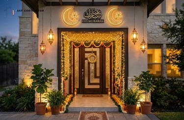 Decorate Your Entrance with Lanterns